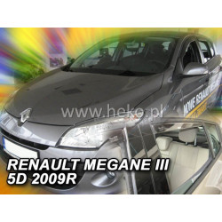 Deflectoare RENAULT Megane III 5D (+spate) HB (2008-2015)