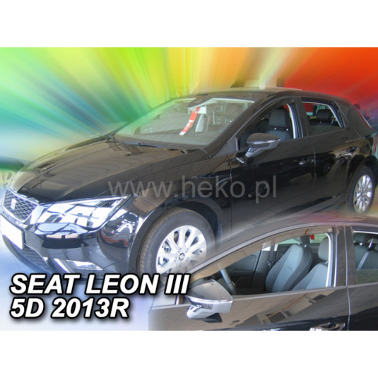 Deflectoare SEAT Leon III 5D (+spate) HB (din 2013)