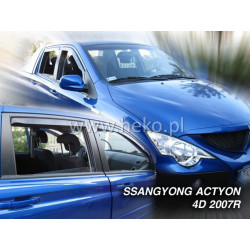 Deflectoare SSANG-YONG Actyon Sports 4D (+spate) (din 2007)