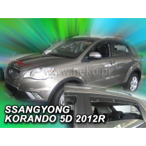 Deflectoare SSANG-YONG Korando 5D (+spate) (din 2012)
