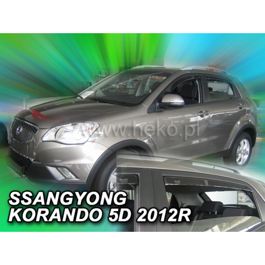 Deflectoare SSANG-YONG Korando 5D (+spate) (din 2012)