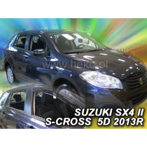 Deflectoare SUZUKI SX4 S-Cross 5D (+spate) HB (din 2013)