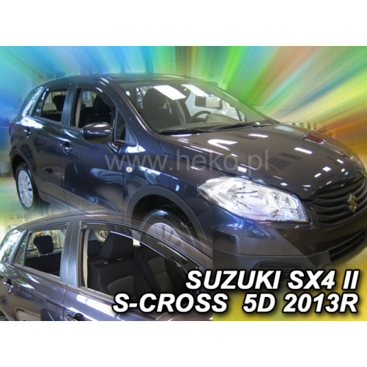Deflectoare SUZUKI SX4 S-Cross 5D (+spate) HB (din 2013)