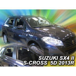 Deflectoare SUZUKI SX4 S-Cross 5D (+spate) HB (din 2013)