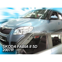 Deflectoare ŠKODA Fabia II 5D (+spate) HB (2007-2014)
