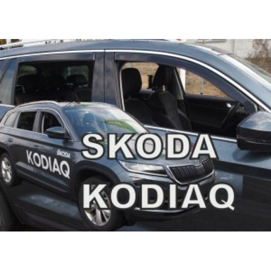 Deflectoare ŠKODA Kodiaq 5D (+spate) (din 2016)