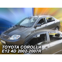 Deflectoare TOYOTA Corolla 4/5D (+spate) Sedan (2002-2007)
