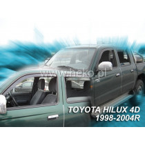 Deflectoare TOYOTA Hilux 4D (+spate) (1998-2005)
