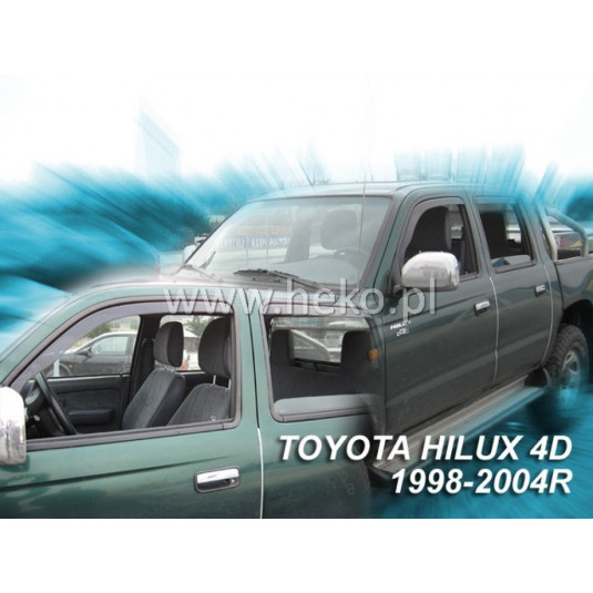 Deflectoare TOYOTA Hilux 4D (+spate) (1998-2005)