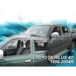 Deflectoare TOYOTA Hilux 4D (+spate) (1998-2005)