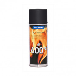 Spray Maston Heatresistant 400ml 600°C negru