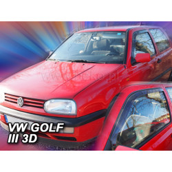 Deflectoare VOLKSWAGEN Golf III 3D (1991-1997)
