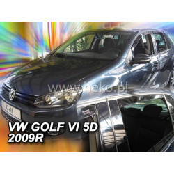Deflectoare VOLKSWAGEN Golf VI 5D (+spate) HB (2008-2012)