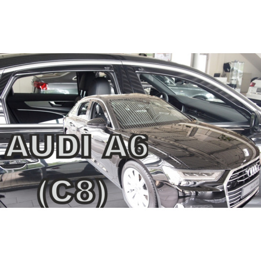 Deflectoare AUDI A6 (C8) 4D (+spate) Sedan (din 2018)