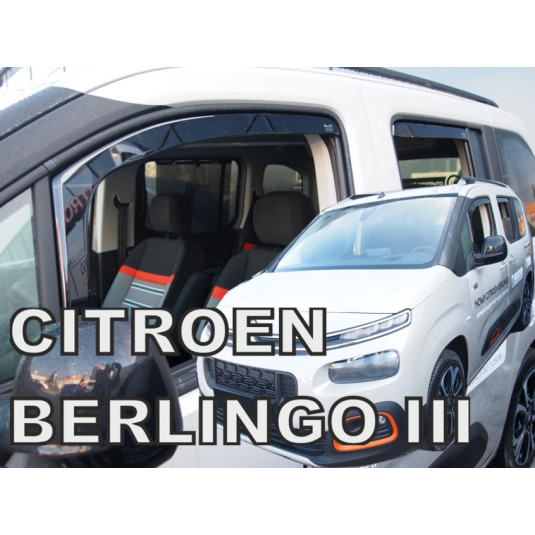 Deflectoare CITROËN Berlingo III 4D/5D (+spate) (din 2018)