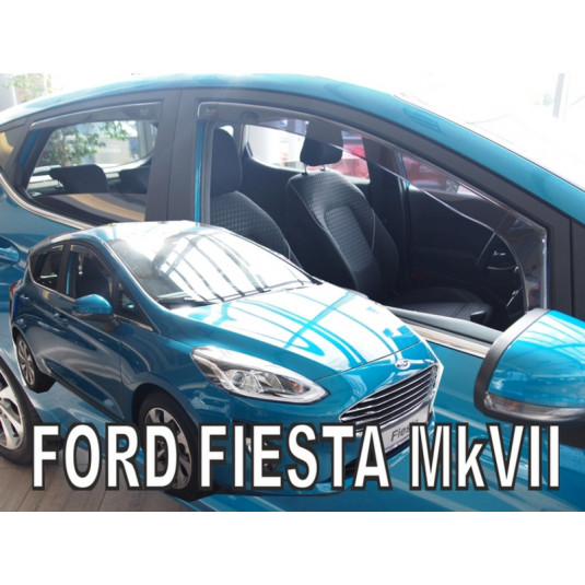 Deflectoare FORD Fiesta VII 5D (+spate) (din 2017)
