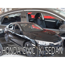Deflectoare HONDA Civic X 4D (+spate) Sedan (de la 2017)