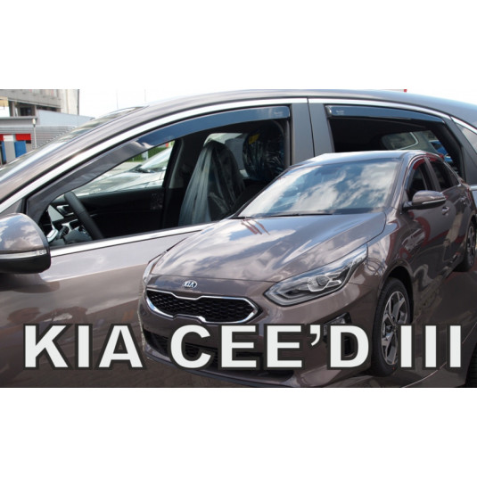 Deflectoare KIA Ceed 5D HTB (+spate) (din 2017)