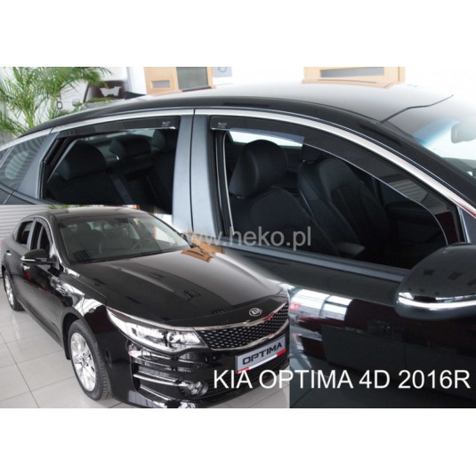 Deflectoare KIA Optima IV JF 4D (+spate) Sedan (din 2016)