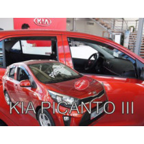 Deflectoare KIA Picanto III 5D (+spate) (din 2017)