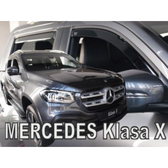 Deflectoare MERCEDES X-Class 4D (+spate) (din 2017)