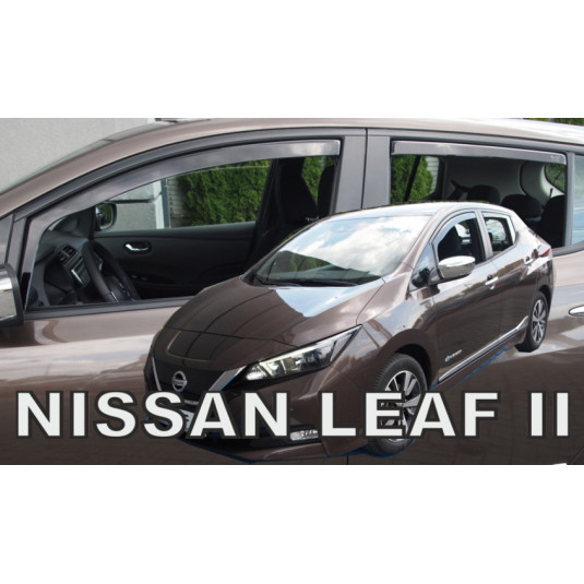 Deflectoare NISSAN Leaf II 5D (+spate) (din 2017)
