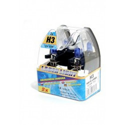Bec halogena H3 12V 55W ALB LASER 2 buc