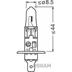 OSRAM H1 Night Breaker LASER BOX 150% - Generația următoare