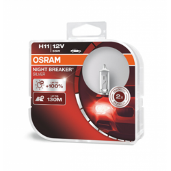 Becuri Osram H11 12V NIGHT BREAKER SILVER 2buc