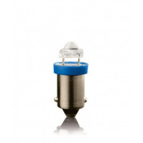 Becuri LED 1led 12V BA9S albastru (2buc)
