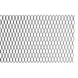 Grilă din aluminiu neagră, ochi 6x16mm
