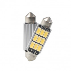 LED C5W 41mm 9xSMD5630 12V Alb PLATINUM Cambus