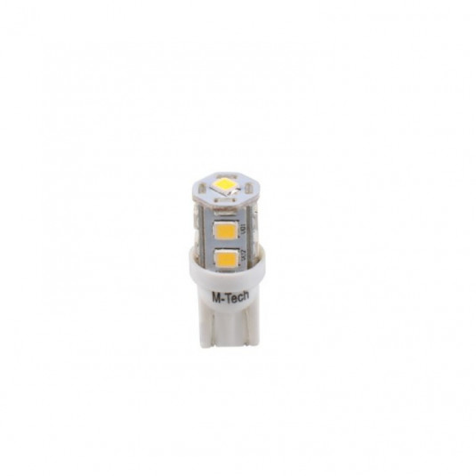 LED W5W, T10 9xSMD2835 White 2 buc