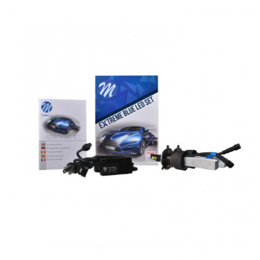 Set LED M-TECH Extreme blue H4