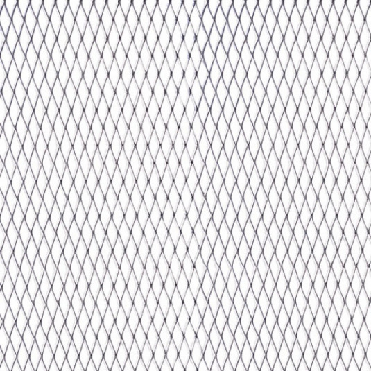 Grilă din aluminiu argintie, ochi 4x13mm