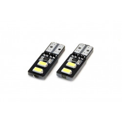 Becuri LED CANBUS 4SMD 5730 T10 (W5W) White (2buc)