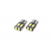 Becuri LED VERTEX CANBUS 6SMD-2 5730 T10 (W5W) Alb (2buc)