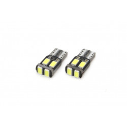 Becuri LED VERTEX CANBUS 6SMD-2 5730 T10 (W5W) Alb (2buc)