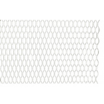 Plasă de aluminiu argintie, ochi 6x16mm