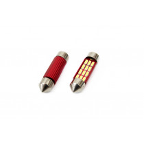 Becuri LED CANBUS 12SMD 4014 Festoon 39mm White 12V/24V (2buc)
