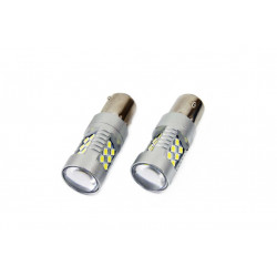 Becuri LED CANBUS 24SMD 3030 1156 (P21W) Alb 12V/24V (2buc)