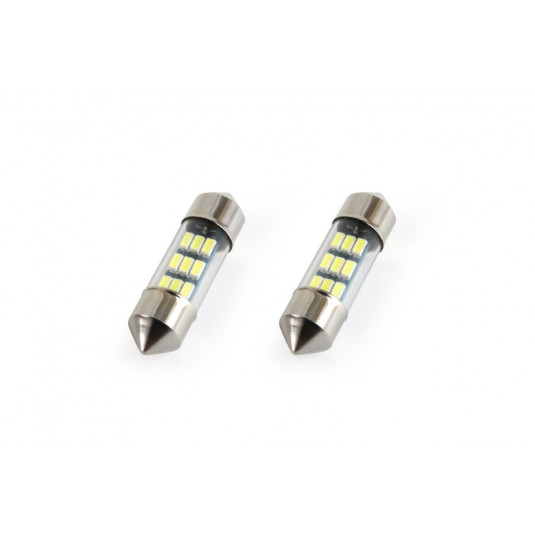 Becuri LED STANDARD Festoon C5W 9xSMD 3014 12V 31mm (2buc)