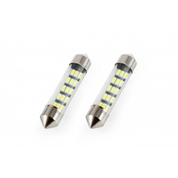 Becuri LED STANDARD Festoon C5W 15xSMD 3014 12V 39mm (2buc)