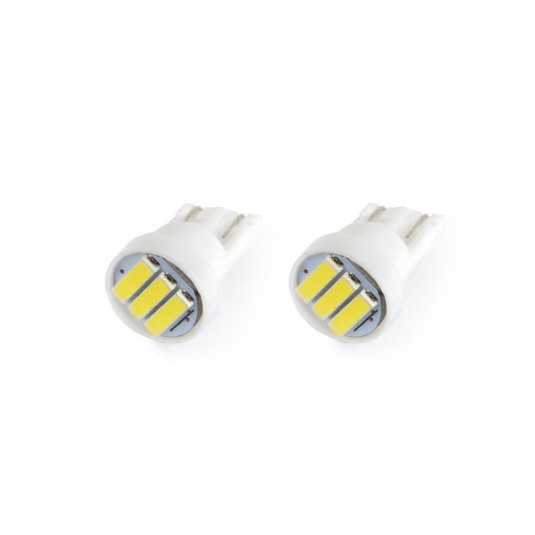 Becuri LED STANDARD T10 W5W 3xSMD 7020 12V (2 buc.)