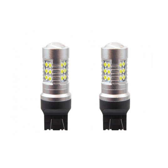 Becuri LED CANBUS 24SMD 3030 T20 7443 21/5W Alb 12V/24V (2buc)
