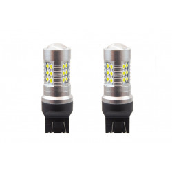 Becuri LED CANBUS 24SMD 3030 T20 7443 21/5W Alb 12V/24V (2buc)