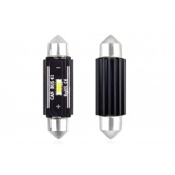 Becuri LED CANBUS 1 SMD UltraBright 1860 Festoon 41mm White 12V/24V (2buc)