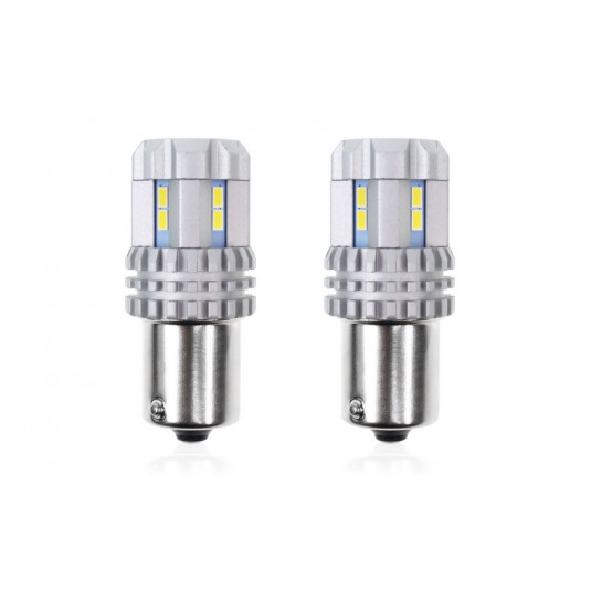 Becuri LED CANBUS UltraBright 3020 22SMD 1156 (R5W, R10W) P21 Alb 12V/24V (2buc)
