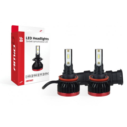 Becuri LED de iluminare principală H8/H9/H11 BF Seria AMiO (2buc)