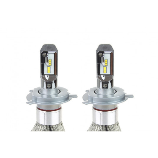 Becuri LED pentru iluminare principală H4 50W RS+ Slim Series (2buc)